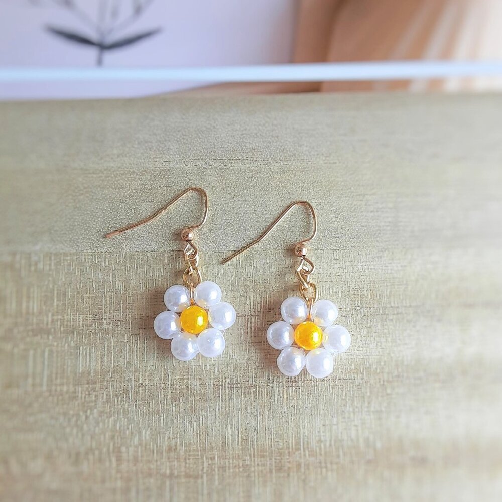 Handmade Cottagecore Flower Earrings